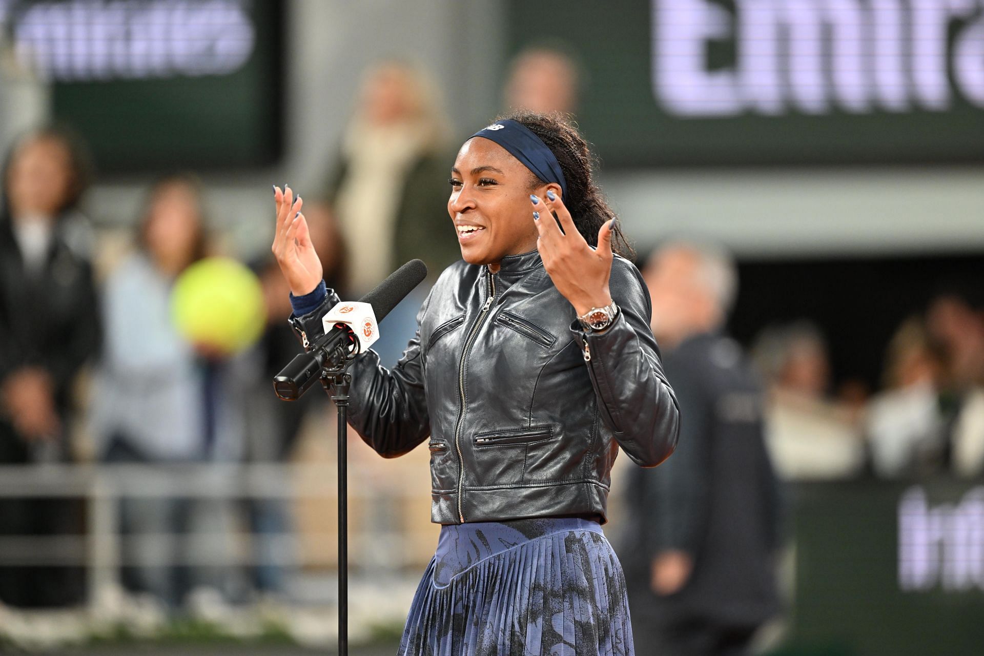 Coco Gauff at the 2025 Roland-Garros - Image Source: Getty